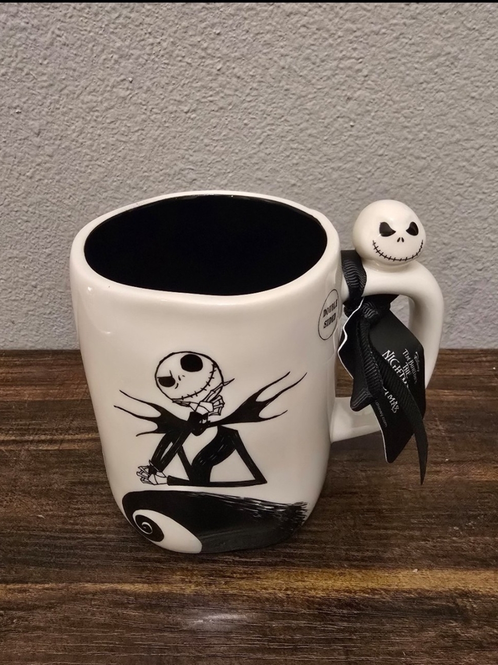 Rae Dunn Nightmare Before Christmas King Jack Skellington Ceramic Mug